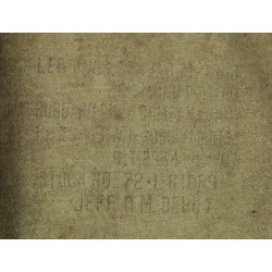 Guêtres en toile, US Army, imprégnées anti-gaz, CC2