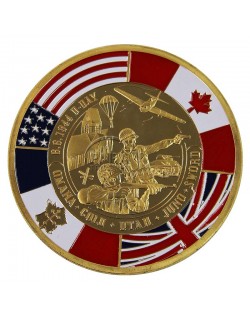 Coin, Comemorative, D-Day, large