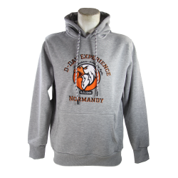 Sweat, gris chiné, D-Day experience