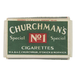 Pack, 10-Cigarette, CHURCHMAN'S No. 1