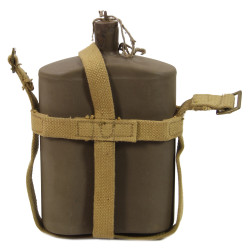 Gourde canadienne, avec porte-bidon "squelette"