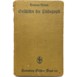 Book, Gelchichte der Padagogik, 1938
