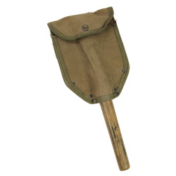 Pelle pliante M1943, raccourcie, avec étui du 1er type, 1944