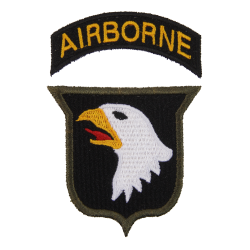 Patch, 101st Airborne Division, OD border