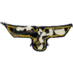 Aigle de calot, Kriegsmarine, BeVo, fond bleu