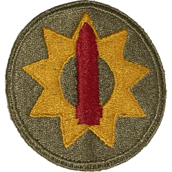 Insigne, Pacific Coastal Frontier Sector, US Army, dos vert, 1943