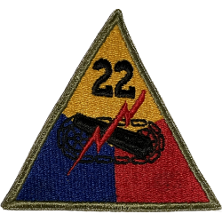 Insigne, 22nd Armored Division