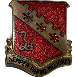 Crest, 130th Field Artillery Regiment, Aléoutiennes