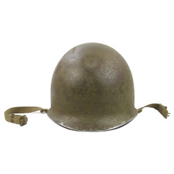 Helmet, M1, Fixed Bales, Hit, with MSA Liner