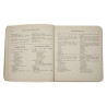 Handbook, Conversation, French-German, 1940