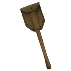 Shovel, Folding, M1943, AMES, with Carrier, 1st Type, 1943-1944