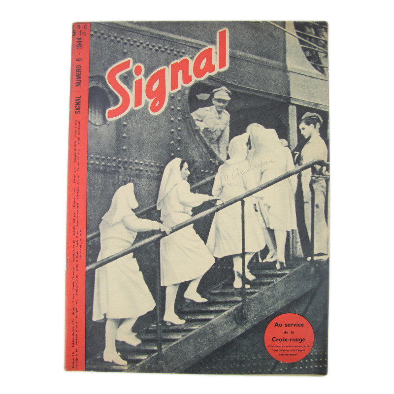 Magazine, Signal, No. 6, 1944, French Edition Magazine, Signal, No. 6, 1944, French Edition
