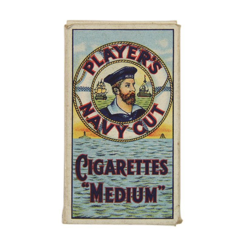 Paquet de cigarettes, PLAYER'S NAVY CUT, Medium, NAAFI Stores for His Majesty Forces, plein