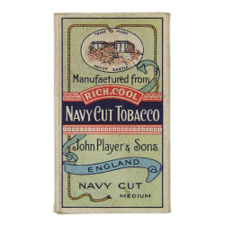 Paquet de cigarettes, PLAYER'S NAVY CUT, Medium, NAAFI Stores for His Majesty Forces, plein