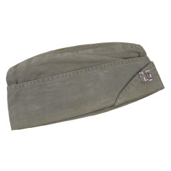 Cap, Garrison, Officer, US Navy, Gray, Lieutenant, Size 7