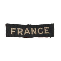 Shoulder Title, FRANCE, Royal Air Force, Officer, RAF