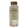 Flacon de dextrose, perfusion, US Army Medical Department, BAXTER LABORATORIES, Inc., 1943, 250 ml Flacon de dextrose, perfusion, US Army Medical Department, BAXTER LABORATORIES, Inc., 1943, 250 ml