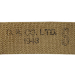 Belt, Trousers, Webbing, Canadian, 1943