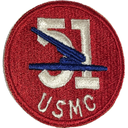 Insigne, 51st Marine Defense Battalion, USMC, Eniwetok
