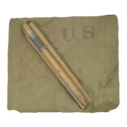Tent, Shelter, Half, 2nd Type, US Army, SERVUS RUBBER CO. 1943