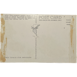 Carte postale, US Paratroops, Camp Mackall