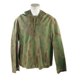 Parka de pluie US Navy, Type N-2, Medium, 1943, camouflé