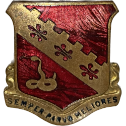 Crest, 130th Field Artillery Regiment, Aléoutiennes