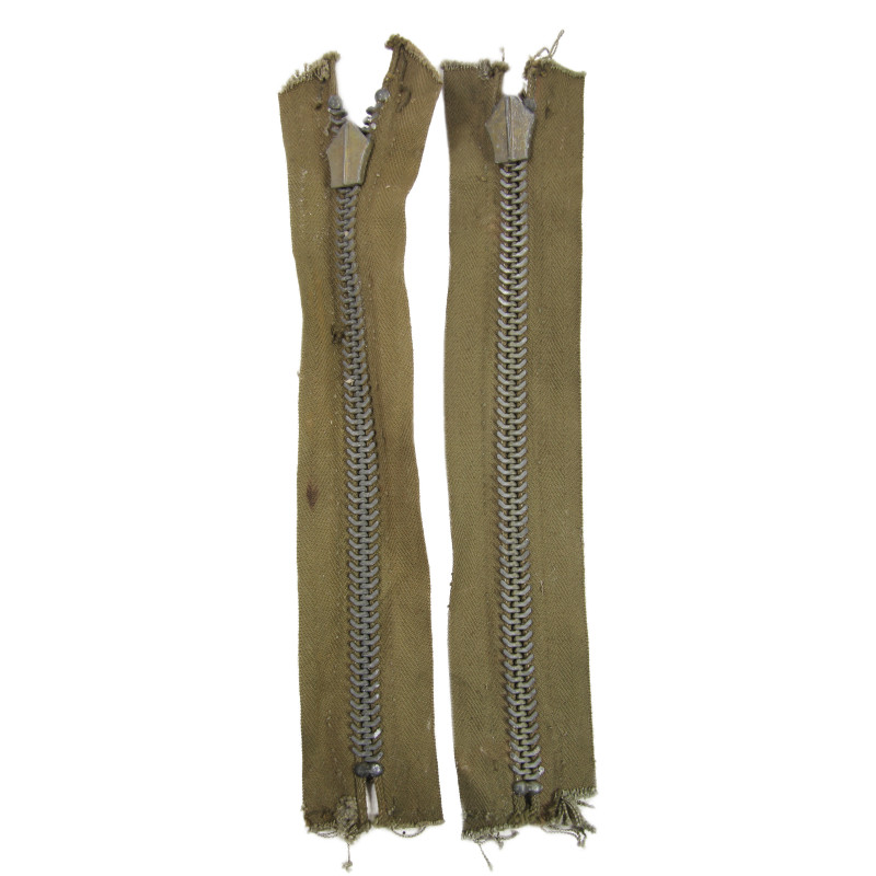 Paire de fermetures à glissière, CROWN, bottes de vol Type A-6, USAAF