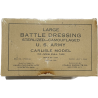 Pansement, Large Battle Dressing, Camouflaged, 1943, US Navy Stk No 391 Corpsman Pansement, Large Battle Dressing, Camouflaged, 1943, US Navy Stk No 391 Corpsman