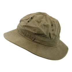 Chapeau HBT, T/4 James Quarles, 271st Port Company, 5th Engineer Special Brigade, Omaha Beach