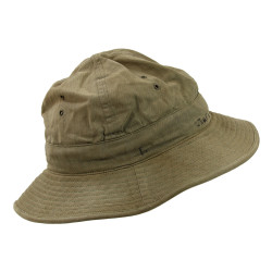 Chapeau HBT, T/4 James Quarles, 271st Port Company, 5th Engineer Special Brigade, Omaha Beach