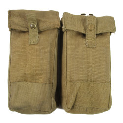 Pouches, British, Pair, BAGCRAFT LTD., 1943