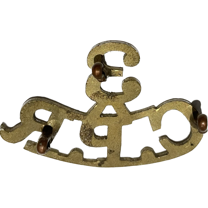 Title en laiton, The 3rd Cape Peninsula Rifles, WWI