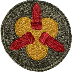 Insigne, 3rd Coast Artillery District, US Army