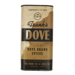 Box, Pure mustard flour, THE FRANK TEA & SPICE CO., 4 Oz.