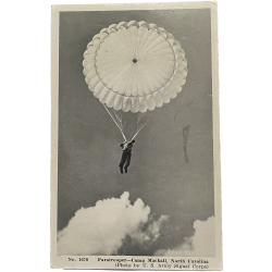 Carte postale, US Paratroops, Camp Mackall