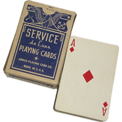 Jeu de cartes à jouer, SERVICE DE LUXE