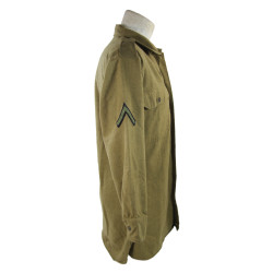 Chemise moutarde, Special, 4th Infantry Division, 16 ½ x 33