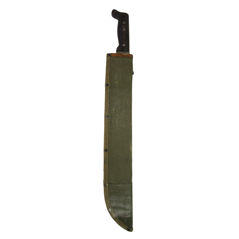 Machete, M1942, LEGITIMUS COLLINS & CO. 1942, with Canvas Scabbard