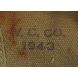 Pioche M-1910 DIAMOND CALK 1944 + housse, V.C. CO. 1943