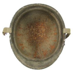 Casque M1, pattes fixes, liner Westinghouse, Nurse, 1st Lt. Helen Hill