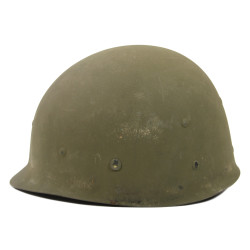 Helmet, M1, Fixed Loops, Westinghouse Liner, Nurse, 1st Lt. Helen Hill