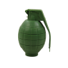 Grenade en plastique, effets sonores