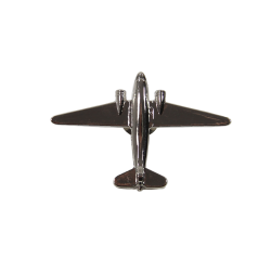 Pin, Aircraft, Douglas DC-3, Silver