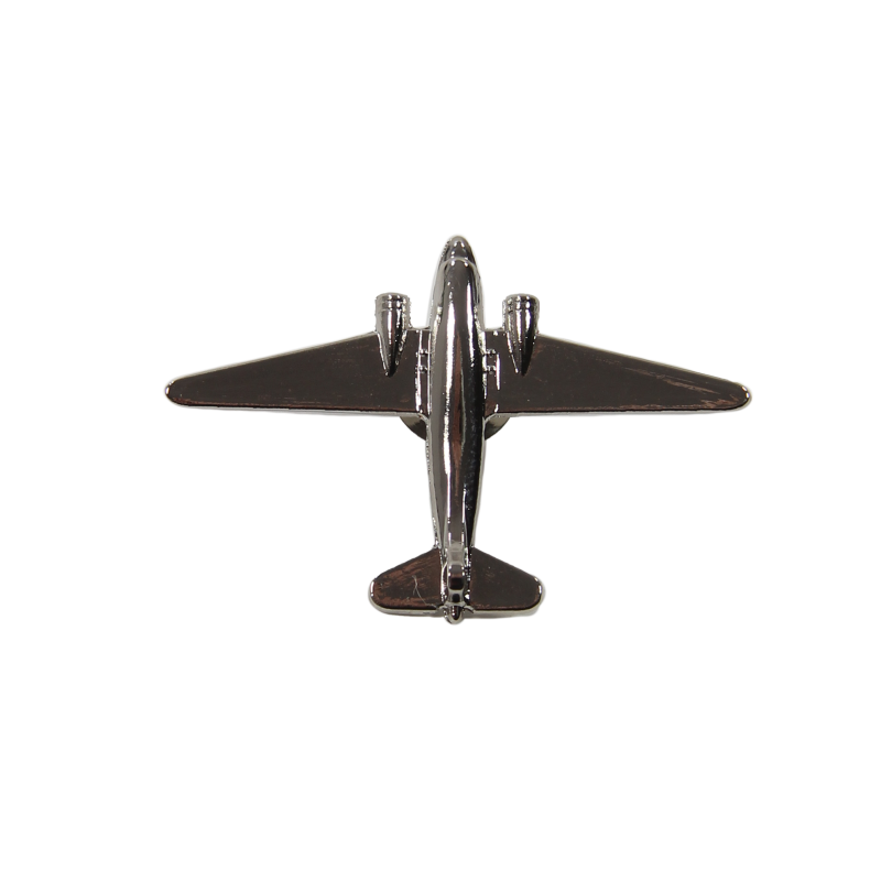 Pin's Avion, Douglas DC-3, argenté