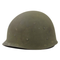 Helmet, M1, Swivel Loops, Schlueter, US Navy, AMM2c Ralph McKim, USS Dayton, PTO