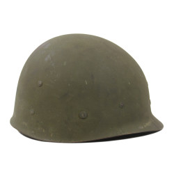 Helmet, M1, Swivel Loops, Schlueter, US Navy, AMM2c Ralph McKim, USS Dayton, PTO