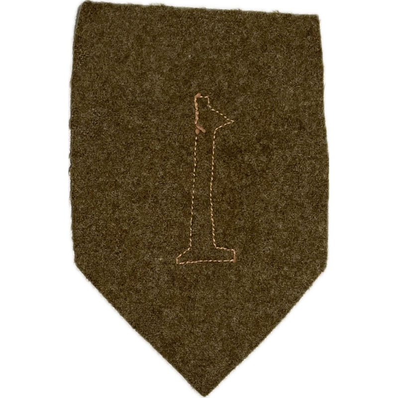 Patch, 1st Infantry Division, Early Production