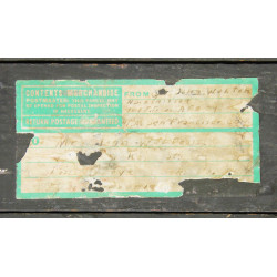 Chest, Wooden, Cpl. John Walton, 121st Transportation Truck Company, Korean War