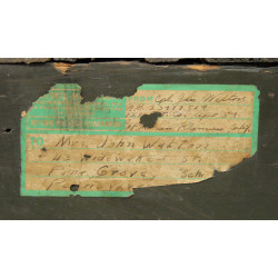 Malle personnelle, Cpl. John Walton, 121st Transportation Truck Company, Guerre de Corée